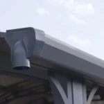 Carport aluminium Arcadia 6400 13,3 m² gris – Image 7