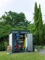 Abris de jardin ARTISAN 77 gris en résine KETER 4,7m² – Image 5