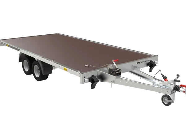 Remorque plate basculante 400×200 UNIPLAT 4020S P 2700 kg