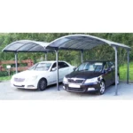 Carport 2 voitures en aluminium et polycarbonate 6mm ANTI-UV – Image 7