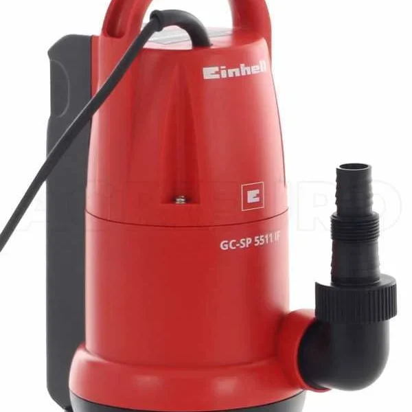 Pompe submersible pour eaux claires Einhell GC-SP 5511 IF – Flotteur intégré