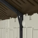 Abri de jardin polyéthylène 35mm 10,27m² Woodgrain + plancher SUNCAST – Image 5