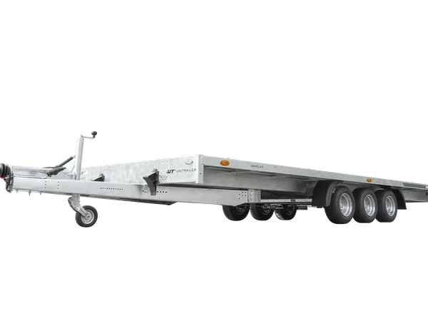 Dépanneuse UNITRAILER UNIPLAT 600/3 S – 3 essieux, 600×215 cm, 3500 kg