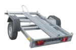 Remorque moto 1 rail unitraler sans plancher – Image 4