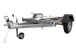 Remorque moto 1 rail unitraler sans plancher