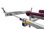 Remorque porte-bateau UNITRAILER JET ALU – PTAC 750 kg – Image 2