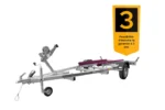 Remorque porte-bateau UNITRAILER JET ALU – PTAC 750 kg – Image 5