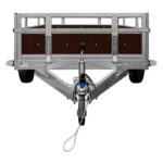 Remorque double essieux basculante 263x125 cm – Caisse contreplaqué marine – Image 3